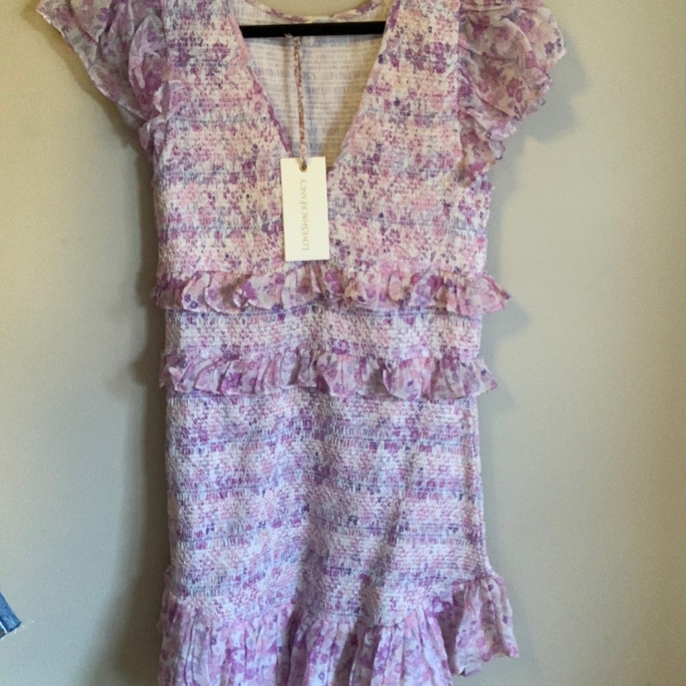 NWT LoveshackFancy Sonara dress S